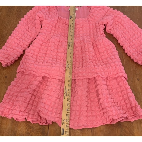 Simply Southern Pink Tiered Bubble Dress - Picture 11 of 11